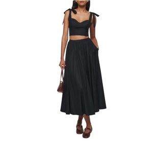 Reformation x Kacey Musgraves Magnolia Two Piece, size 16